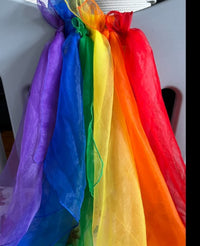 12 pc Colorful Juggling Dance Scarves
