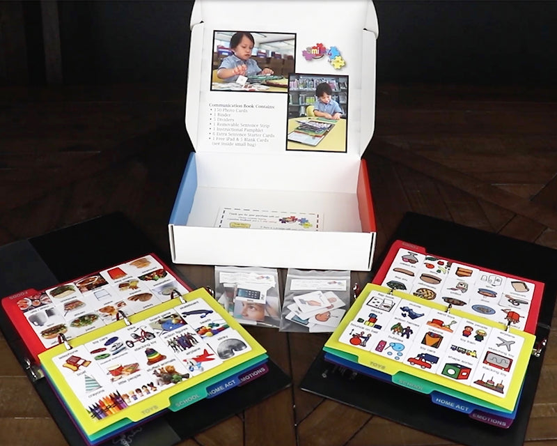 Boy PECS Book for Autism & Therapy - Smile4Autism