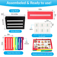 Large Communication Book – Durable Plastic Binder for Nonverbal Kids, Autism & AAC