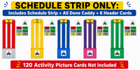 Visual Schedule for Kids – Daily Routine Chart for Autism, ADHD, Special Needs Communication