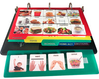 Large Communication Book – Durable Plastic Binder for Nonverbal Kids, Autism & AAC