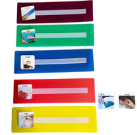 5 Small or Large Sentence Strips with 7 Colorful Sentence Starter Cards Perfect for Building 2-4 Word Sentences.