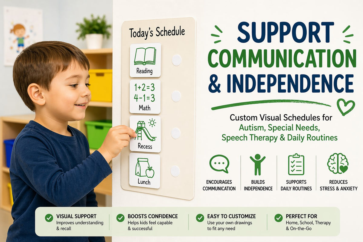 Custom Communication Cards for Autism & Special Needs