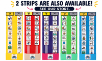 Visual Schedule Kit for Autism & ADHD | 120 Daily Routine Cards | Ready-to-Use Home & School Schedule with All Done Cady Box