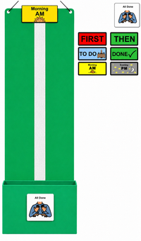 Visual Schedule for Kids – Daily Routine Chart for Autism, ADHD, Special Needs Communication