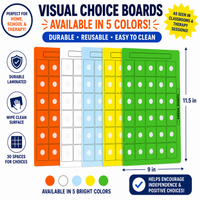 Visual Choice Board for Communication & Learning great for PECS® Cards