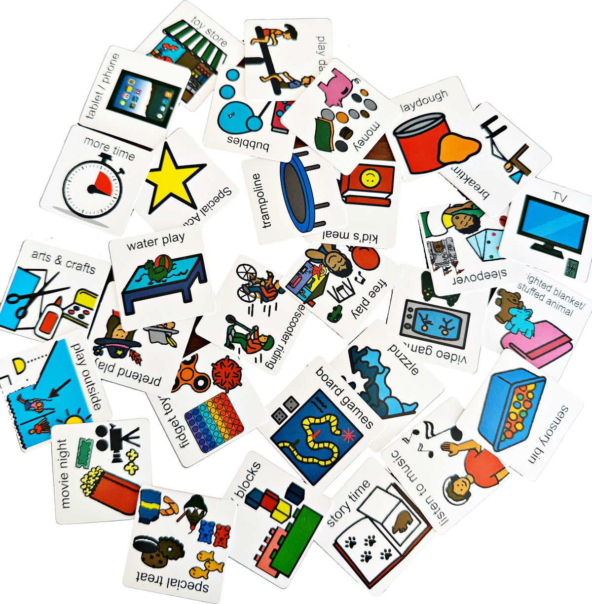 Smile4Autism Token Board & Choice Board System | Visual Reward Chart for Autism, ABA & Speech Therapy