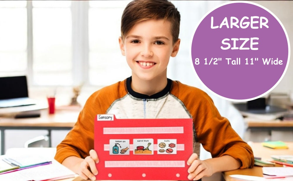 Database Color Divider 5 Color Dividers/Tabs Set – Smile4Autism