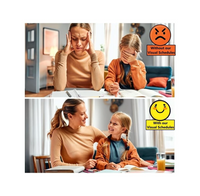 Visual Schedule Kit for Autism & ADHD | 120 Daily Routine Cards | Ready-to-Use Home & School Schedule with All Done Box