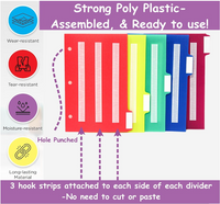 Smile4autism Small and Large Tools Perfect to Keep Your Loose Visual Picture Cards Organized. Autism ABA, ADHD, Language & Apraxia Asperger's