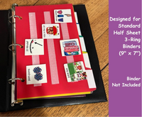 Smile4autism Small and Large Tools Perfect to Keep Your Loose Visual Picture Cards Organized. Autism ABA, ADHD, Language & Apraxia Asperger's