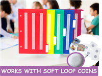 Lot de 5 intercalaires/onglets de couleur
