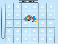 Visual Choice Board for Communication & Learning great for PECS® Cards