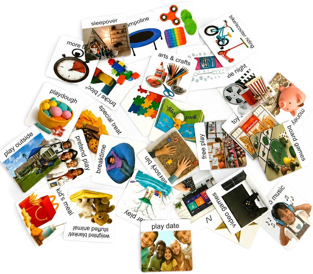 Smile4Autism Token Board & Choice Board System | Visual Reward Chart for Autism, ABA & Speech Therapy