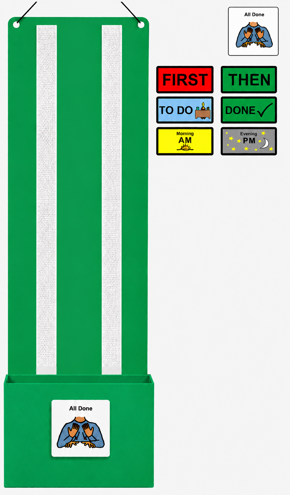 Visual Schedule for Kids – Daily Routine Chart for Autism, ADHD, Special Needs Communication