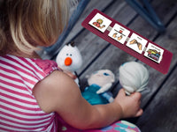 5 Small or Large Sentence Strips with 7 Colorful Sentence Starter Cards Perfect for Building 2-4 Word Sentences.