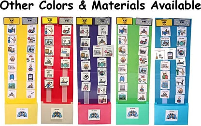 Two Strip Night & Day Daily Schedule -Great Visual Behavioral Tool for Structure at Home, School & in The Community