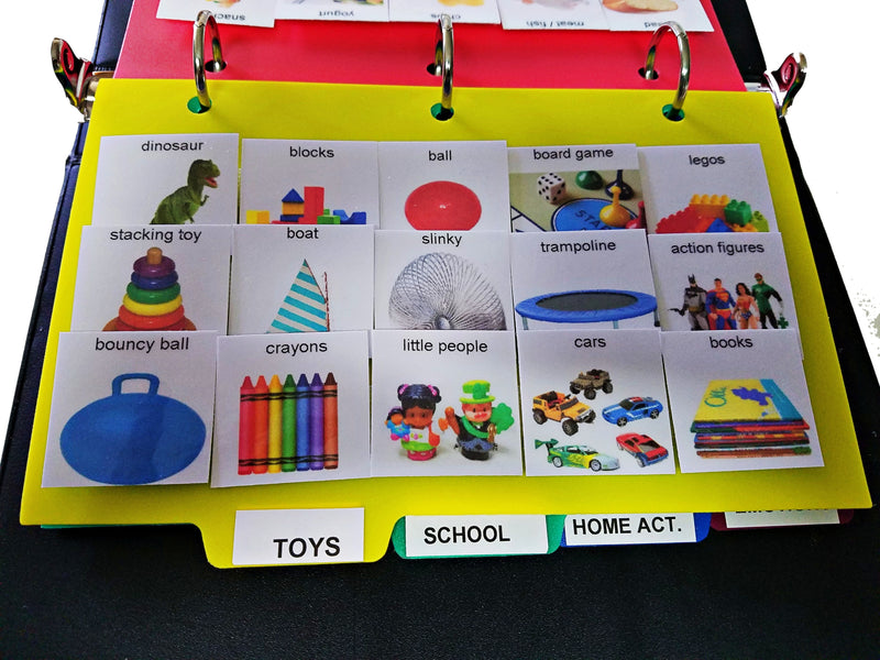 Laminate Real Photo Visual Communication Book
