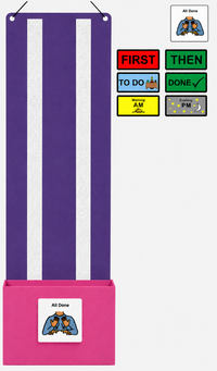 Visual Schedule for Kids – Daily Routine Chart for Autism, ADHD, Special Needs Communication
