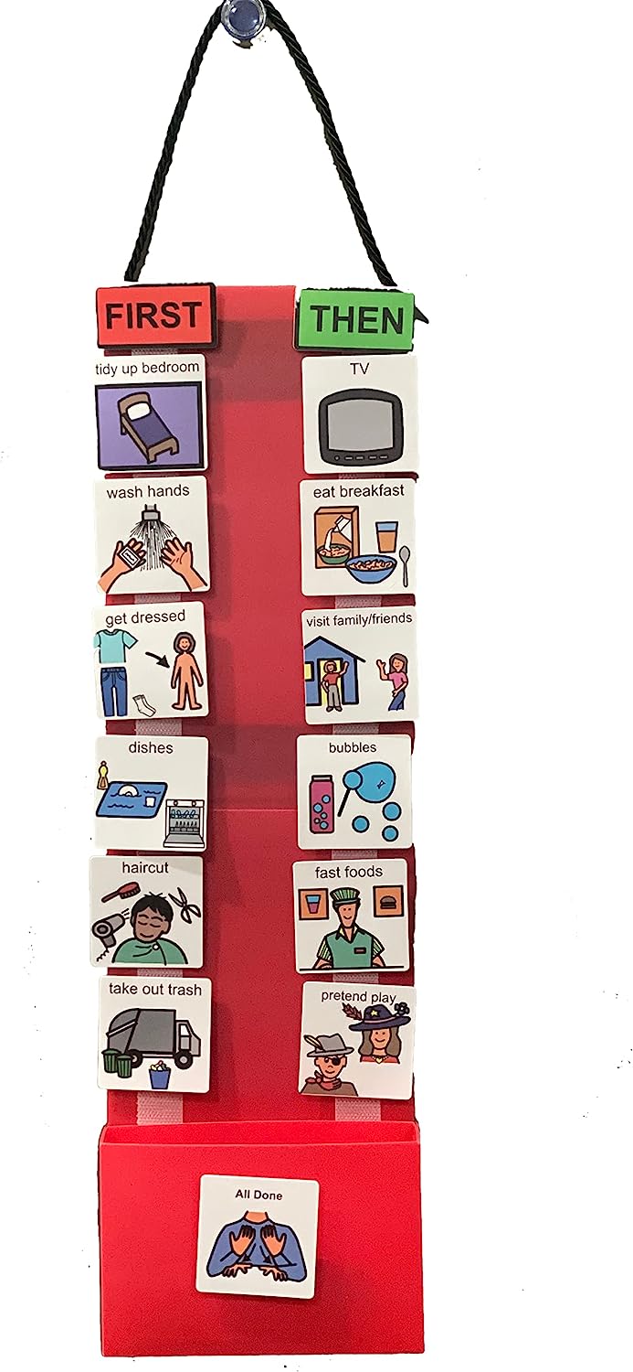 Magnetic Plastic Visual Behavioral Schedule