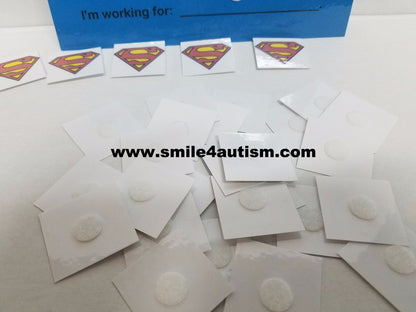 Token economy system w/ real images Picture card for children w/ Aspergers, autism, Apraxia