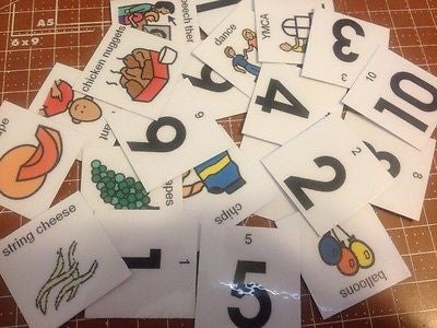 Customize 30 Picture card symbols, Ready 2 Use 4 Aba-speech, Schedule, Language, Autism, ADHD