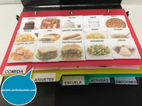 Other Languages Picture Communication Book -Spanish, Italian, French Etc.
