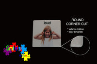 Laminate Cartoon Visual Communication Book