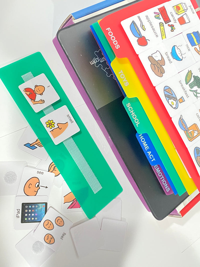 Laminate Cartoon Visual Communication Book