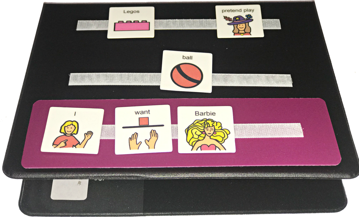 Laminate Cartoon Visual Communication Book