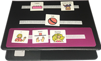 Laminate Cartoon Visual Communication Book