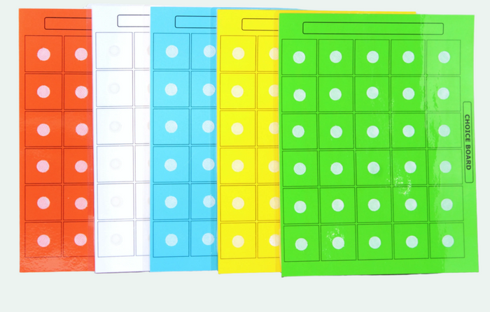 Visual Choice Boards