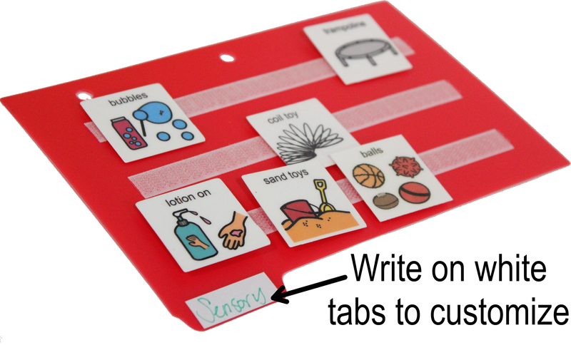 Lot de 5 intercalaires/onglets de couleur