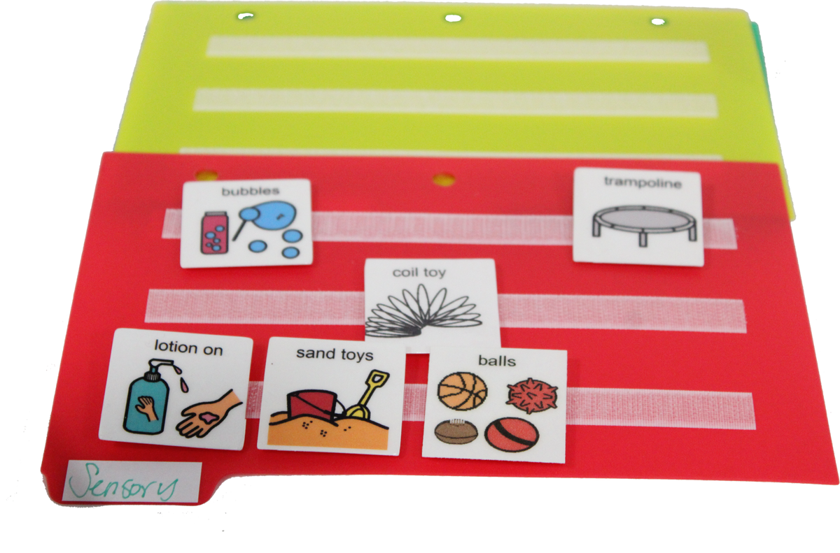Lot de 5 intercalaires/onglets de couleur