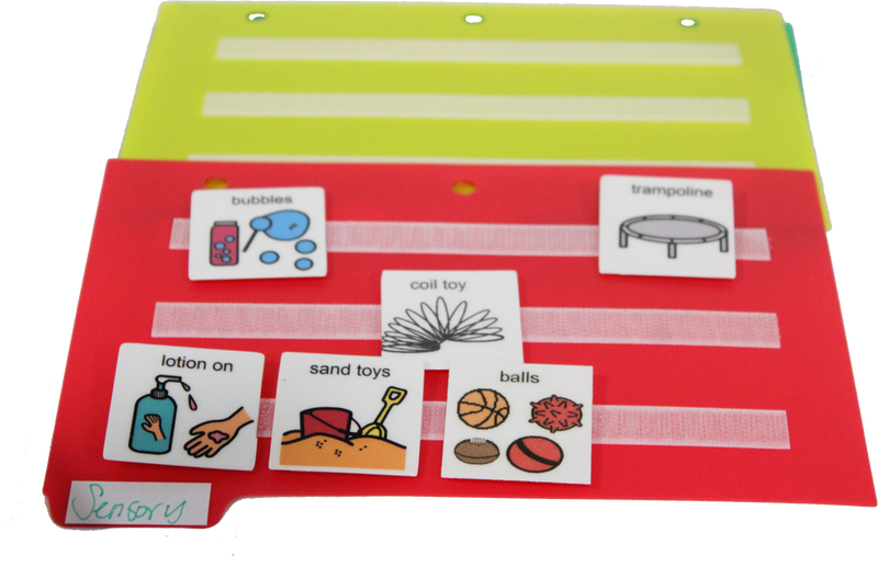 Lot de 5 intercalaires/onglets de couleur