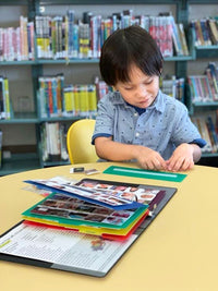 Laminate Cartoon Visual Communication Book