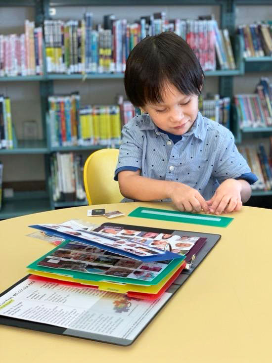 Laminate Cartoon Visual Communication Book