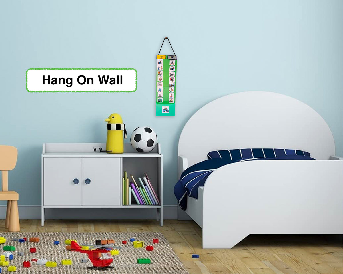 Magnetic Visual Schedule for Kids Chore Chart -Daily Routine, Toddler Schedule  Autism Learning Materials Behavior Reward  Daily Planner for Kids  Morning and Bedtime Routine & Responsibility for Children