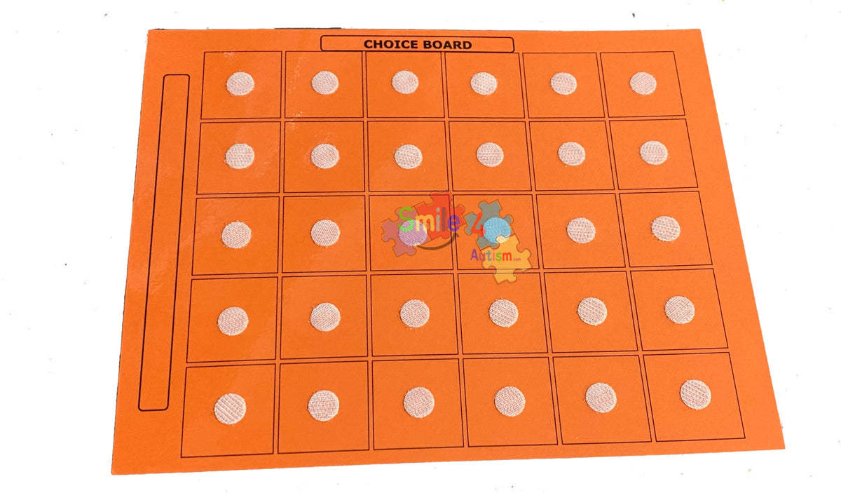Visual Choice Card Visual Choice Boards – Smile4Autism