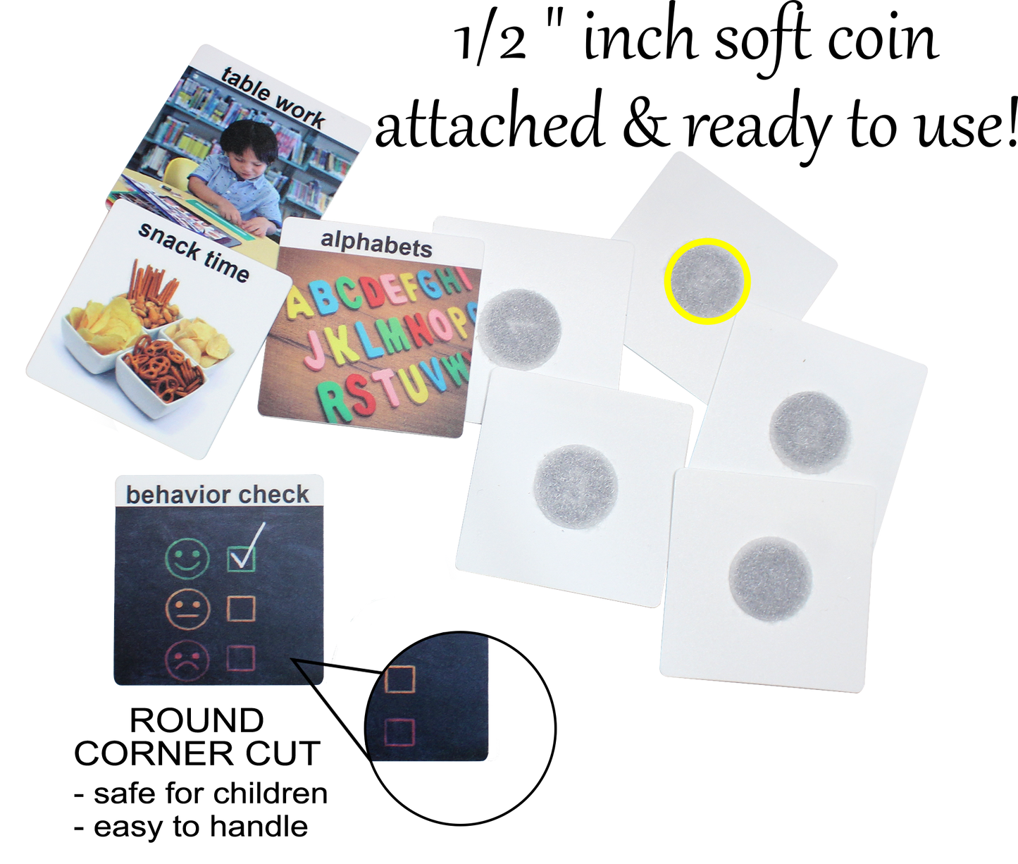 Smile4autism Visual Communication Book,162 Asd Laminate Photo Cards: Autism Language Vocabulary, Speech Articulation Therapy, Adhd & Aprexia Learning