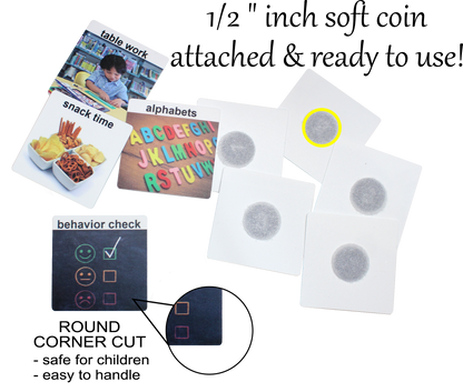 Smile4autism Visual Communication Book,162 Asd Laminate Photo Cards: Autism Language Vocabulary, Speech Articulation Therapy, Adhd & Aprexia Learning