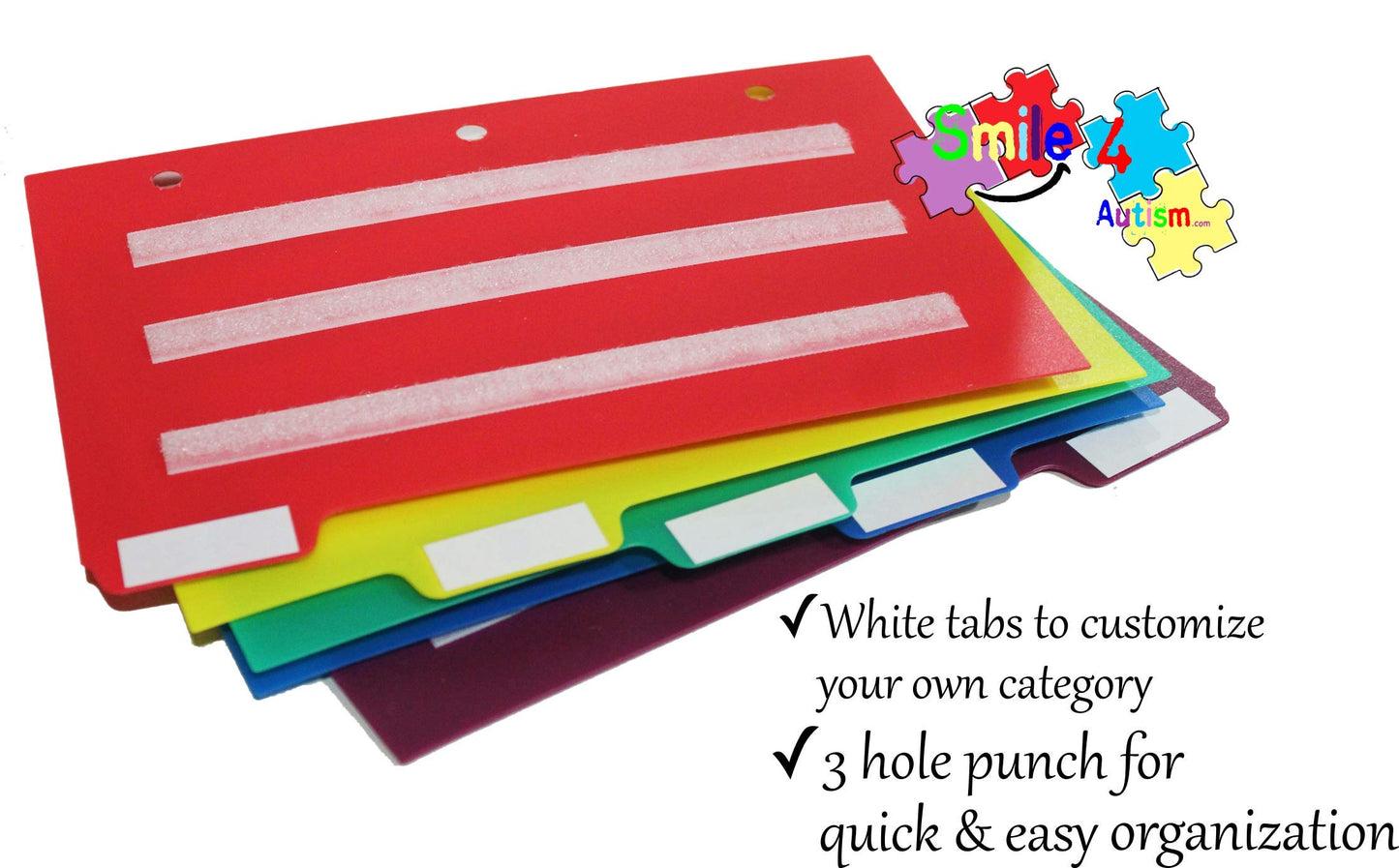 Half Sheet Blank Binder Book